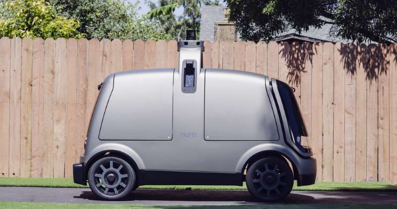 Self-Driving Grocery Delivery Car