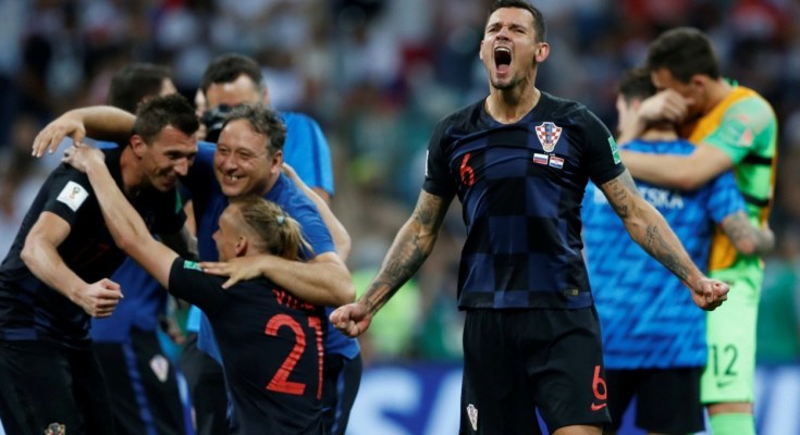 Croatia Beat England